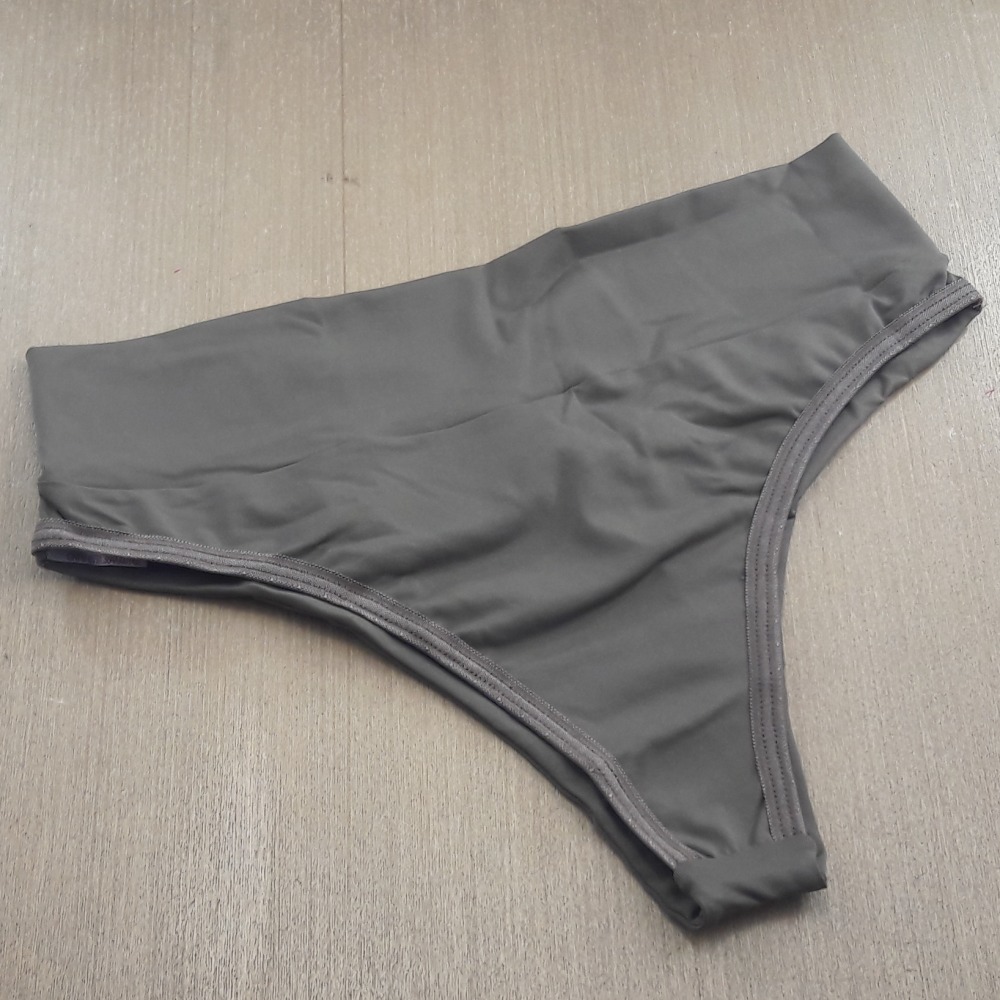 Calcinha Microfibra Cós Duplo e Costas Dupla Castanho Calcinha Microfibra Cós Duplo e Costas Dupla Castanho