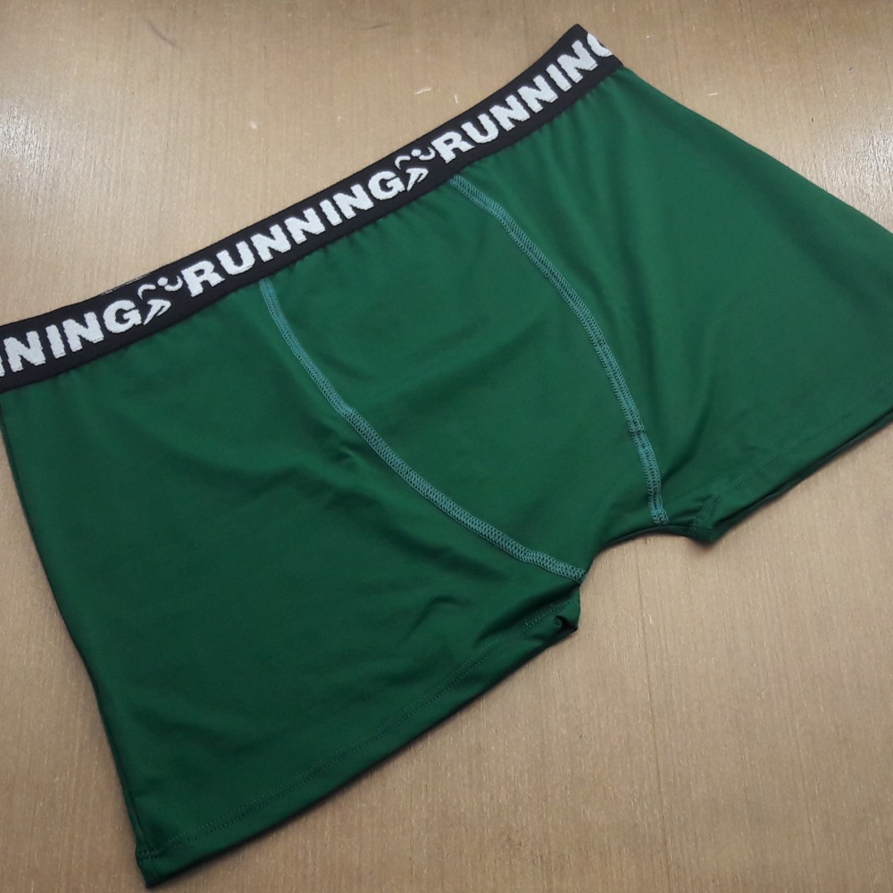 Cueca Boxer Poliamida Verde