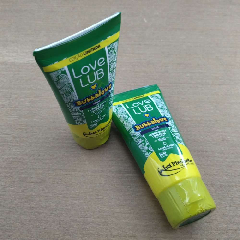 Lubrificante Corporal Love Lub Menta Beijvel  Sem Cor