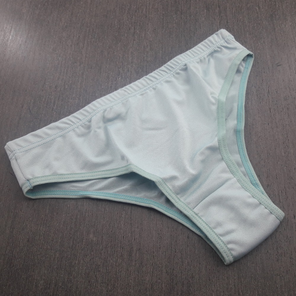 Tanga Bsica Confortvel com Elstico Embutido Erva Doce