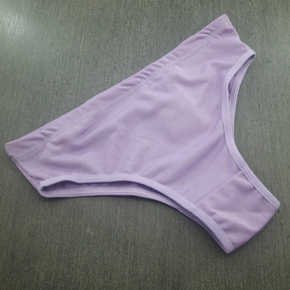 Tanga Bsica Confortvel com Elstico Embutido Lavanda