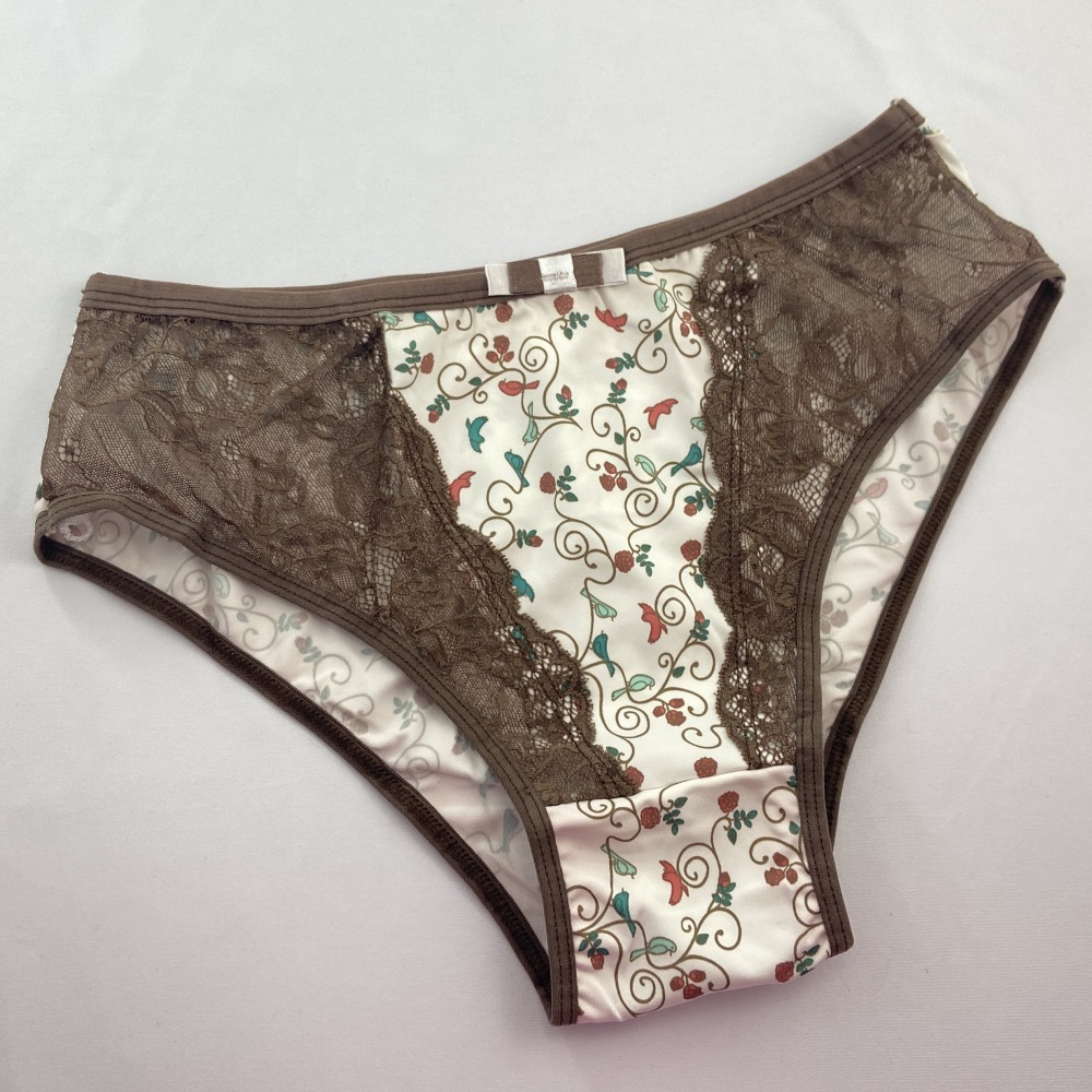 Calola Mariza Plus Size Vis Castanho/Estampas Variadas