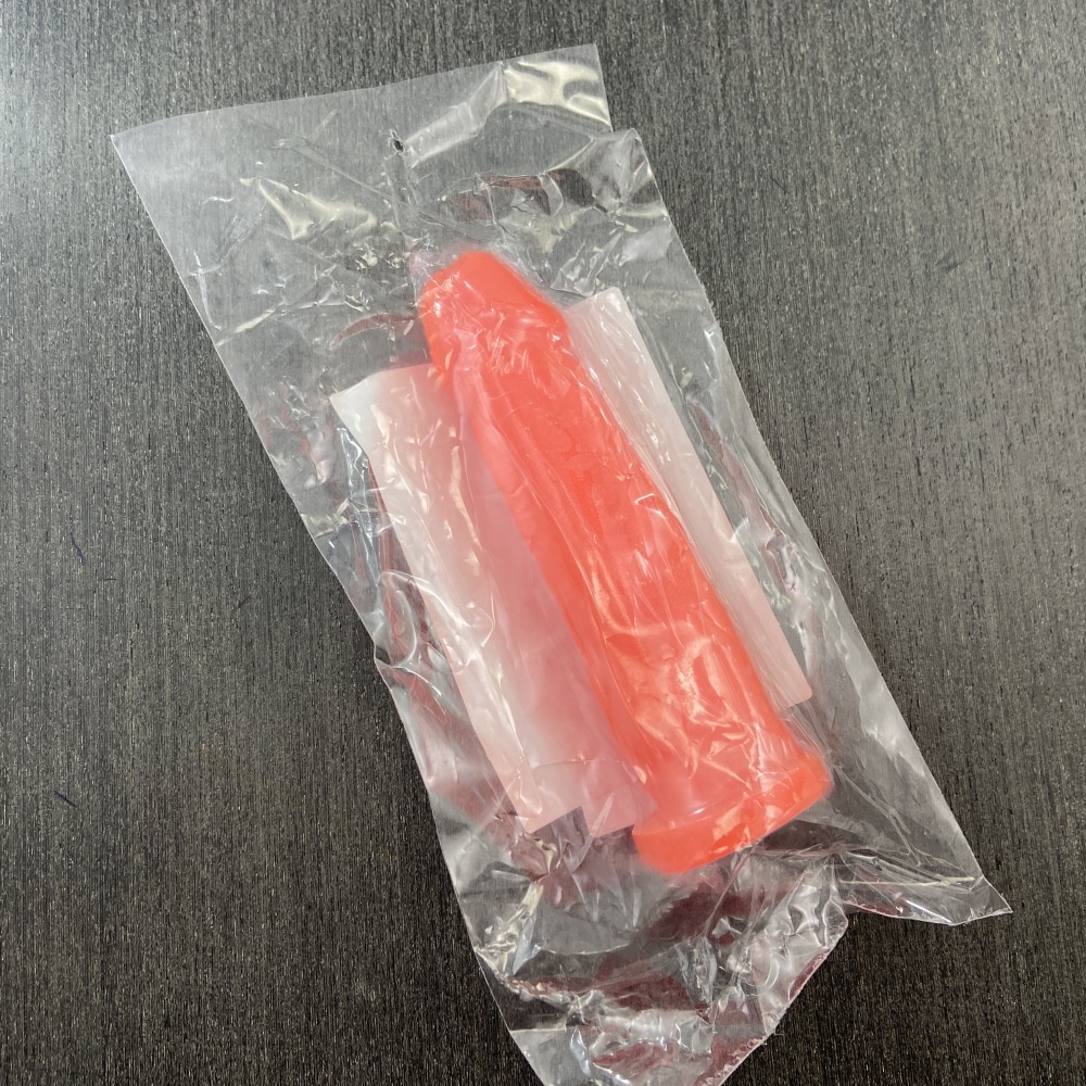 Garanho Prtese Realstica Macia 17,2 x 4 cm Rosa Neon