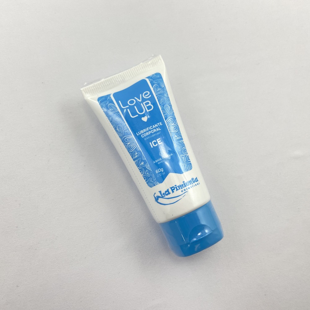 Lubrificante Corporal Love Lub Ice 60g Sem Cor