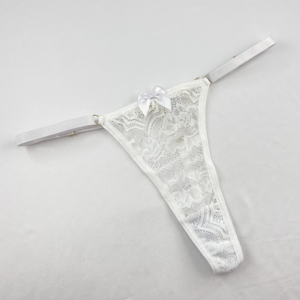 Tanga Fio Prola Branco