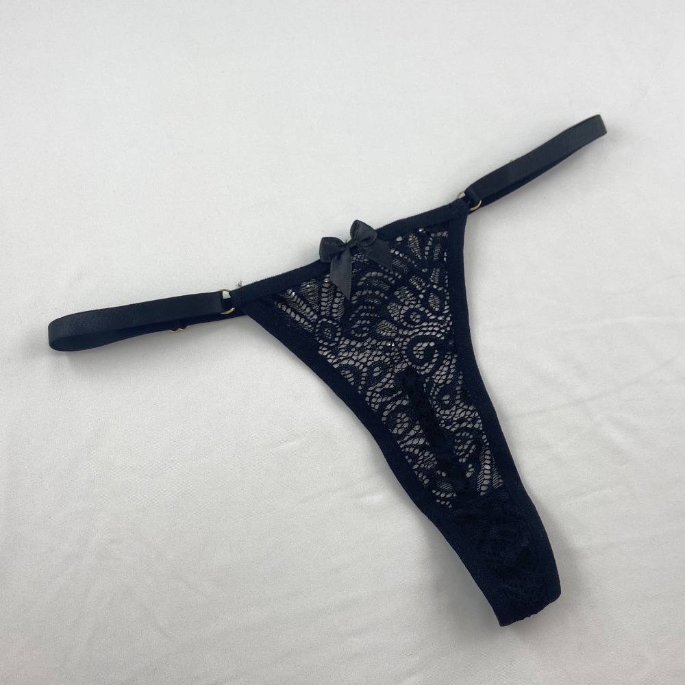 Tanga Fio Prola Preto