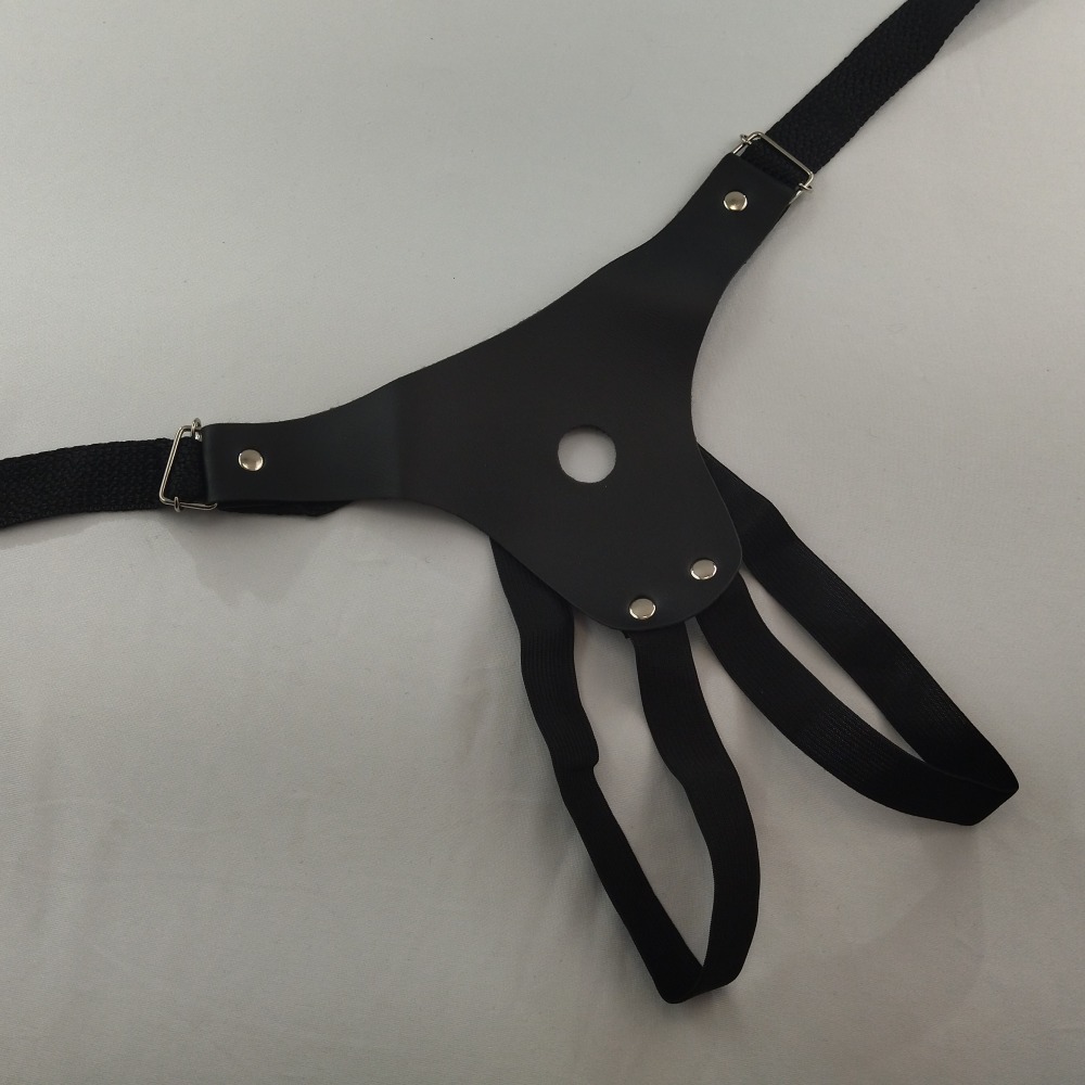 Cinta Peniana Ajustvel com Furo Menor Preto