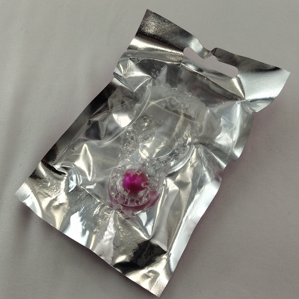 Anel Peniano com Vibrador e Prola Estimuladora Cores Sortidas