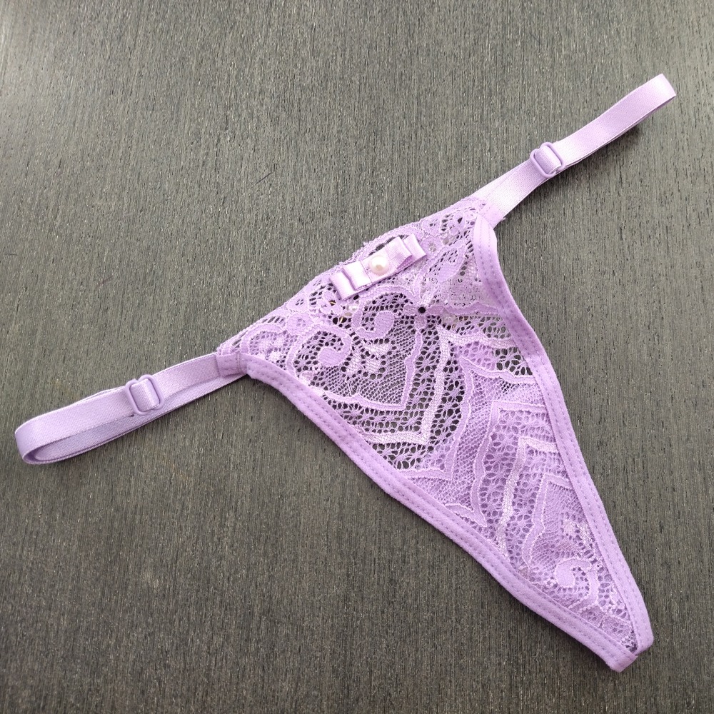 Fio dental Ertico com Prola Lavanda