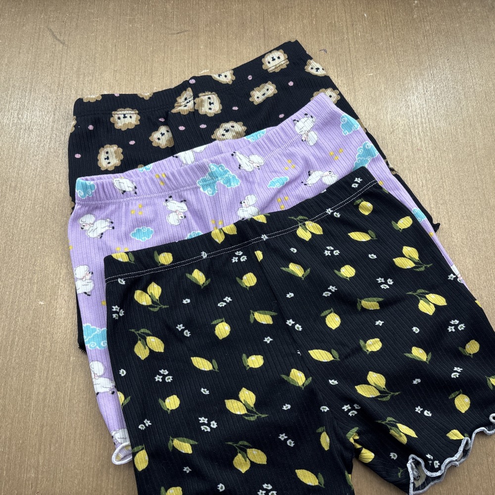 Short Chuleado Infantil Estampado Sortido