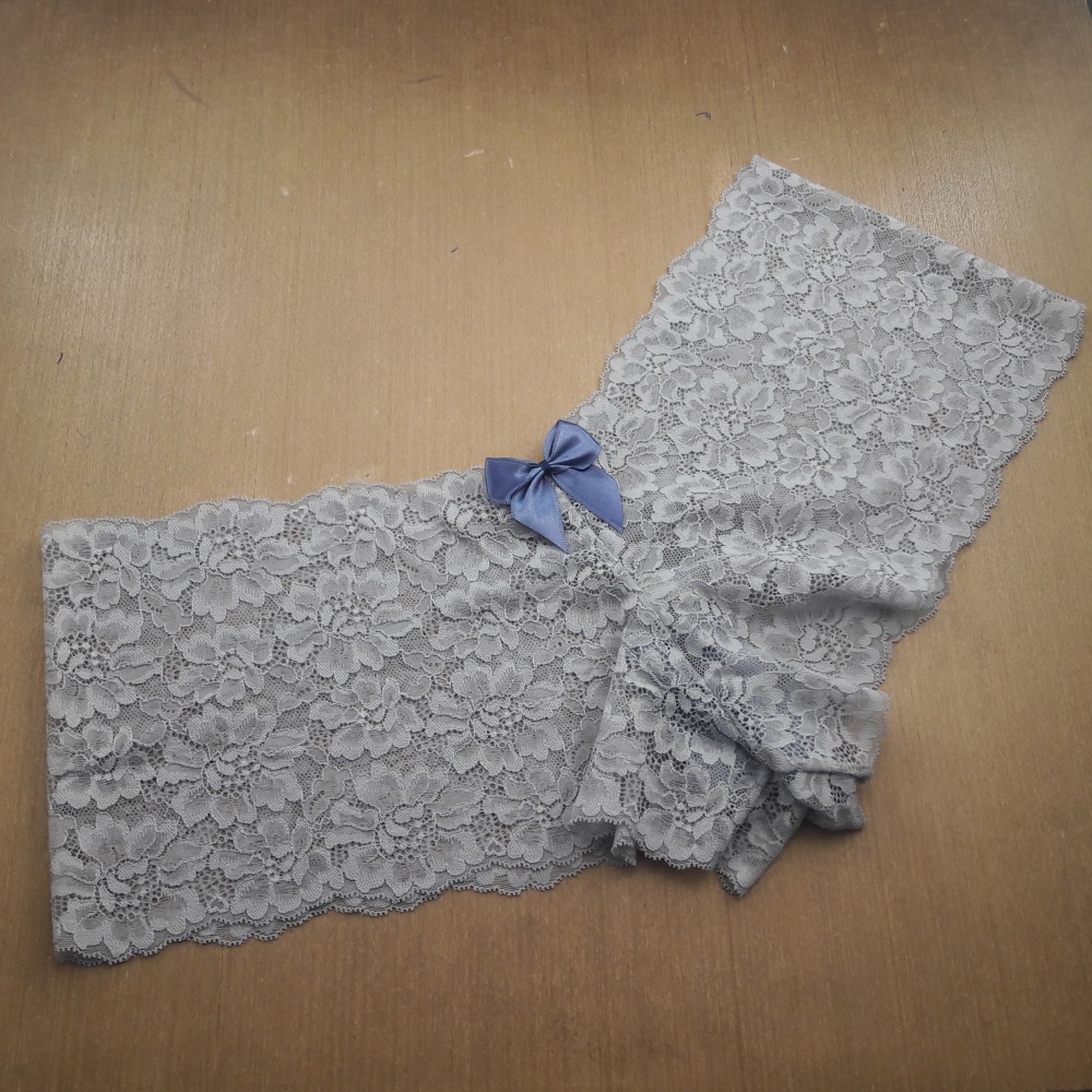 Caleon Renda Plus Size Cinza