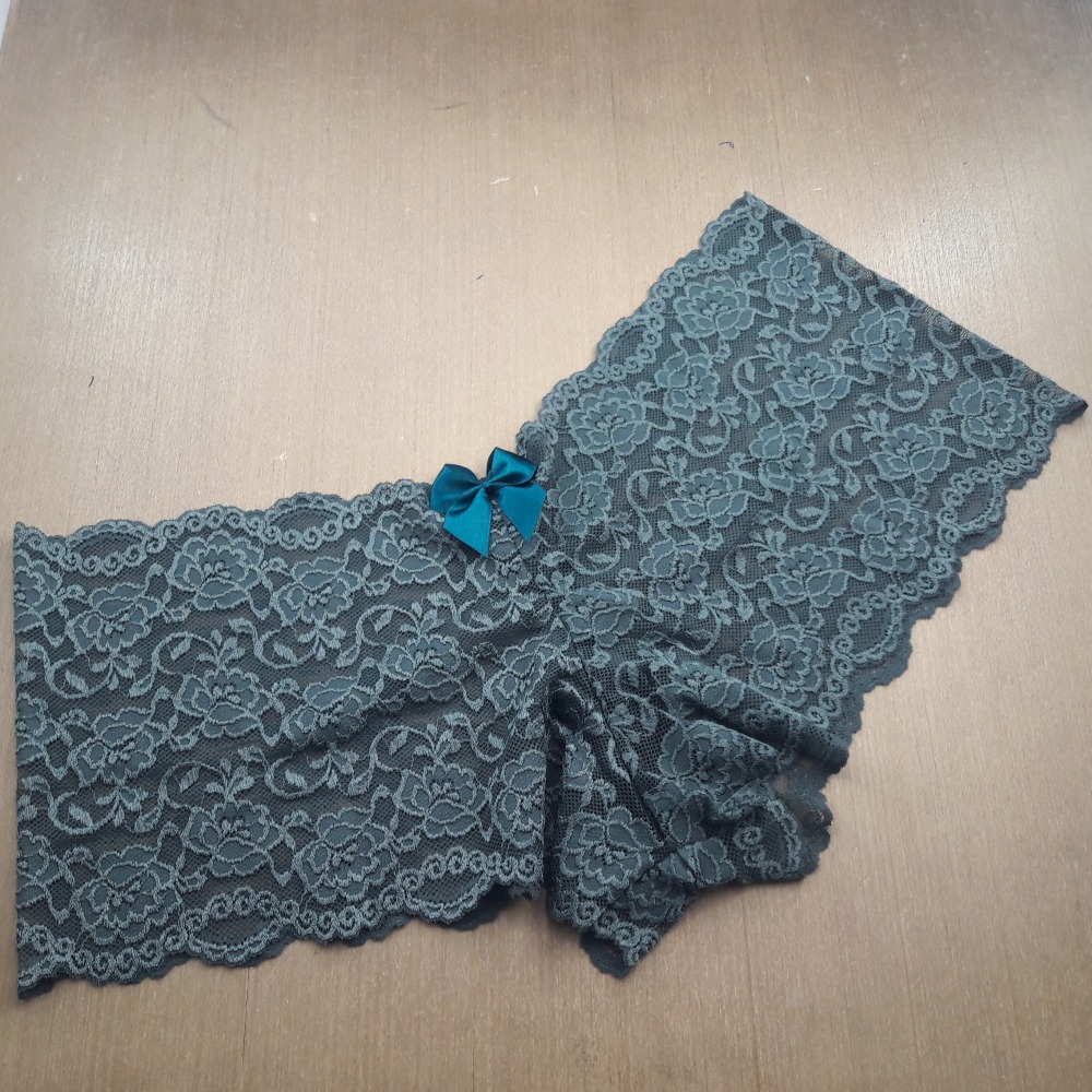 Caleon Renda Plus Size Verde Escuro