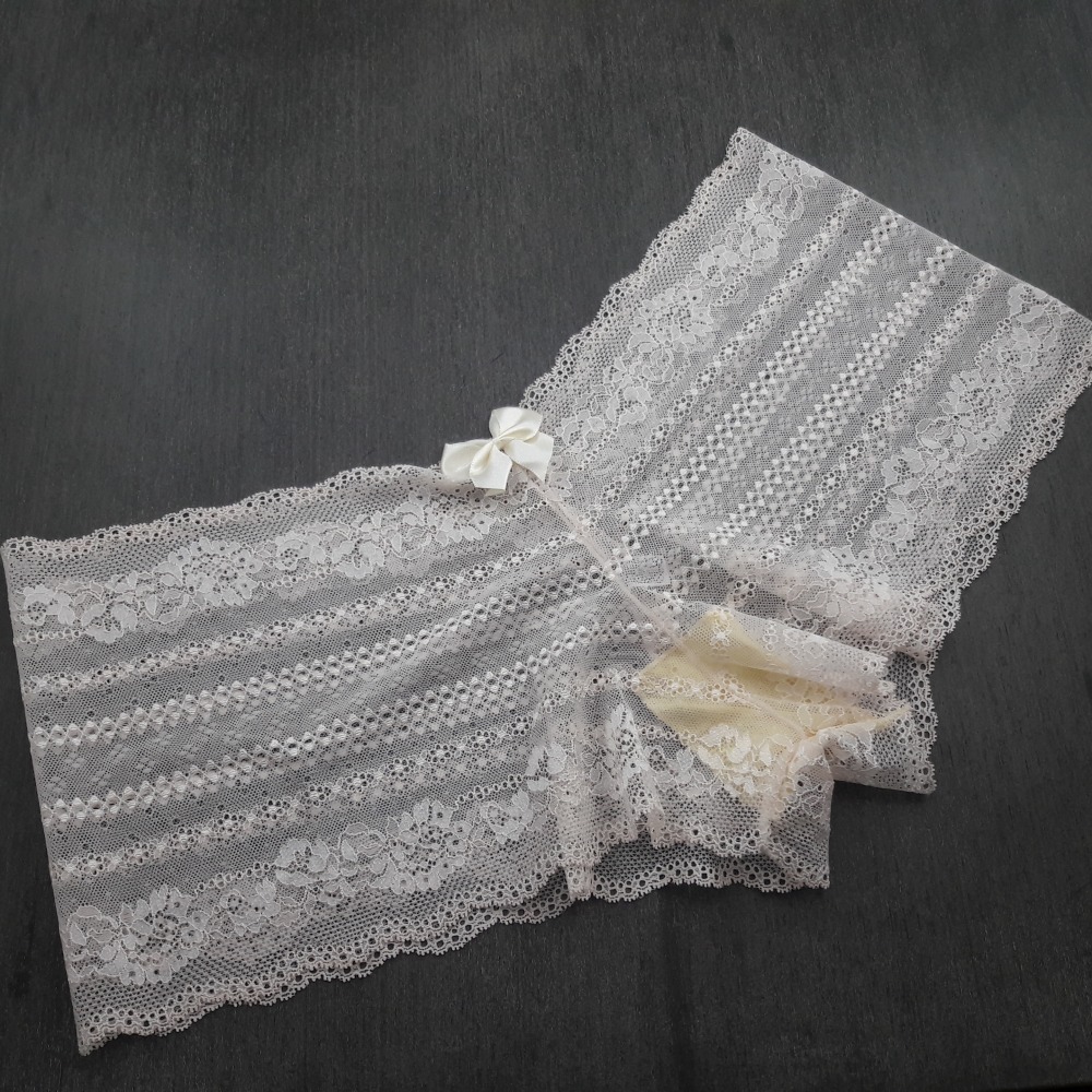 Caleon Renda Plus Size Marfim