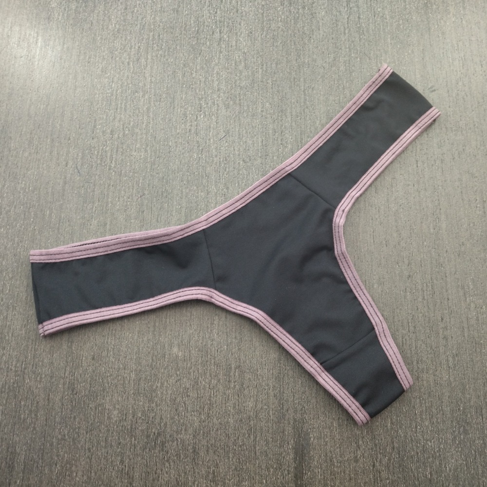 Tanga Bsica em Polister Vis Orqudea/ Preto