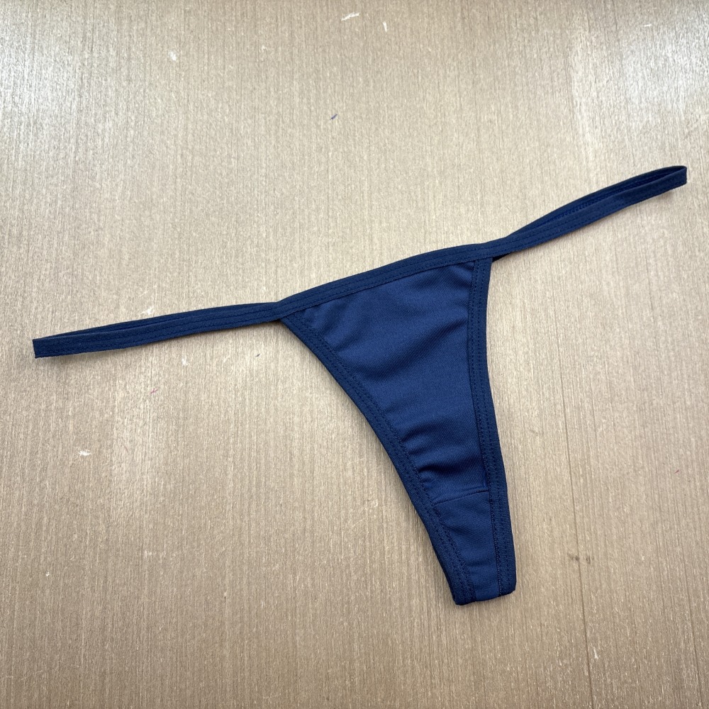 Tanga Fio Bsica  Azul Marinho