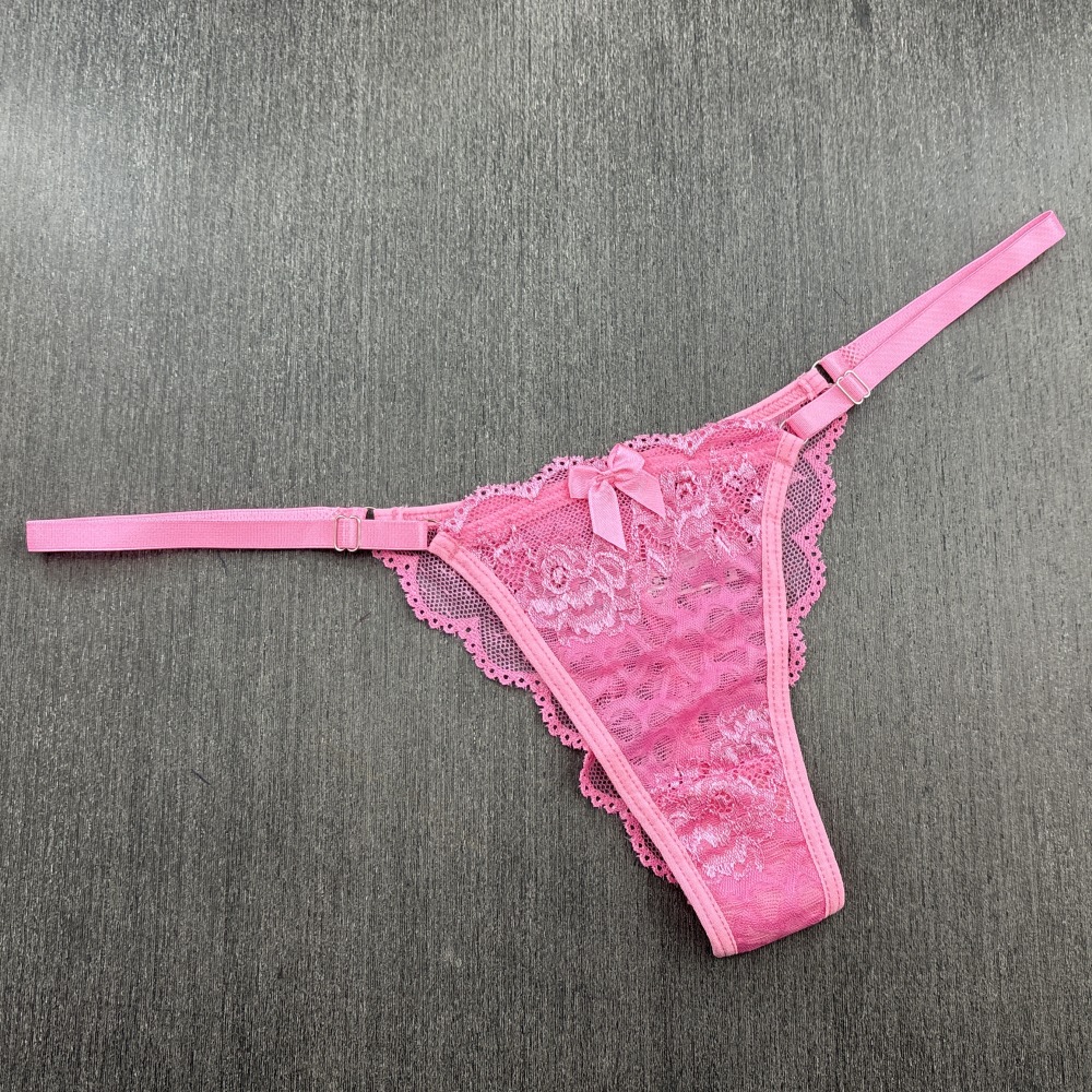 Tanga Renda Bicolor Pantera