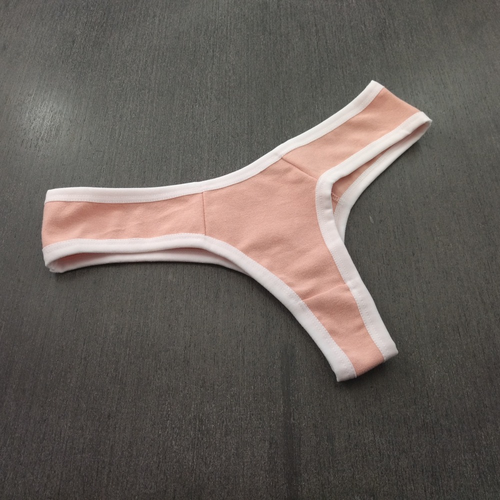 Tanga Fio Cotton Lisa Vi�s Branco/ Romance