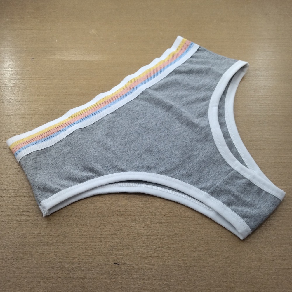 Cal�a em Cotton Penteado Vi�s Branco/  Mesclado