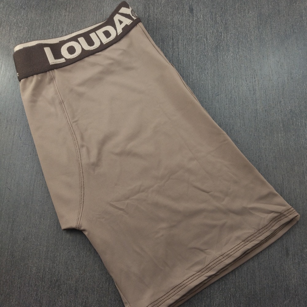 Cueca Boxer Ciclista Microfibra Castanho Cueca Boxer Ciclista Microfibra Castanho