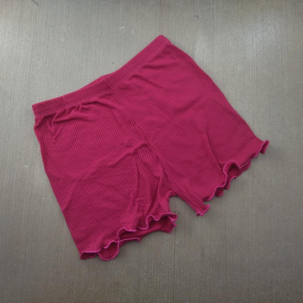 Short Chuleado Infantil Cereja