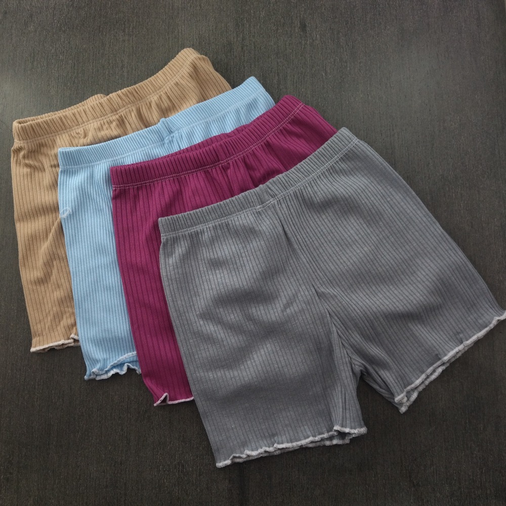 Short Chuleado Infantil Liso Sortido