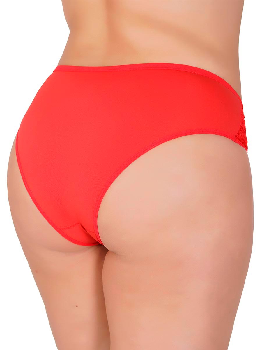 Calola em Microfibra e Renda Plus Size
