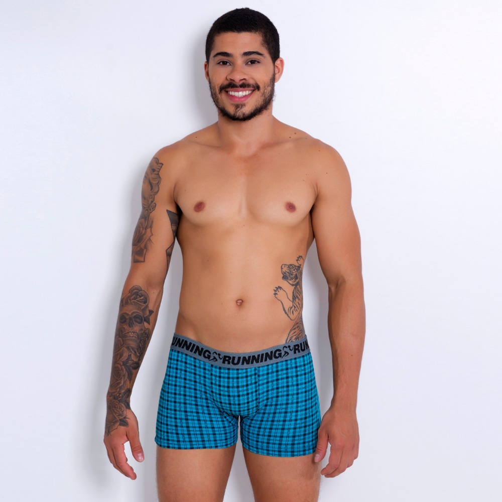 Cueca Boxer em Microfibra de Poliamida