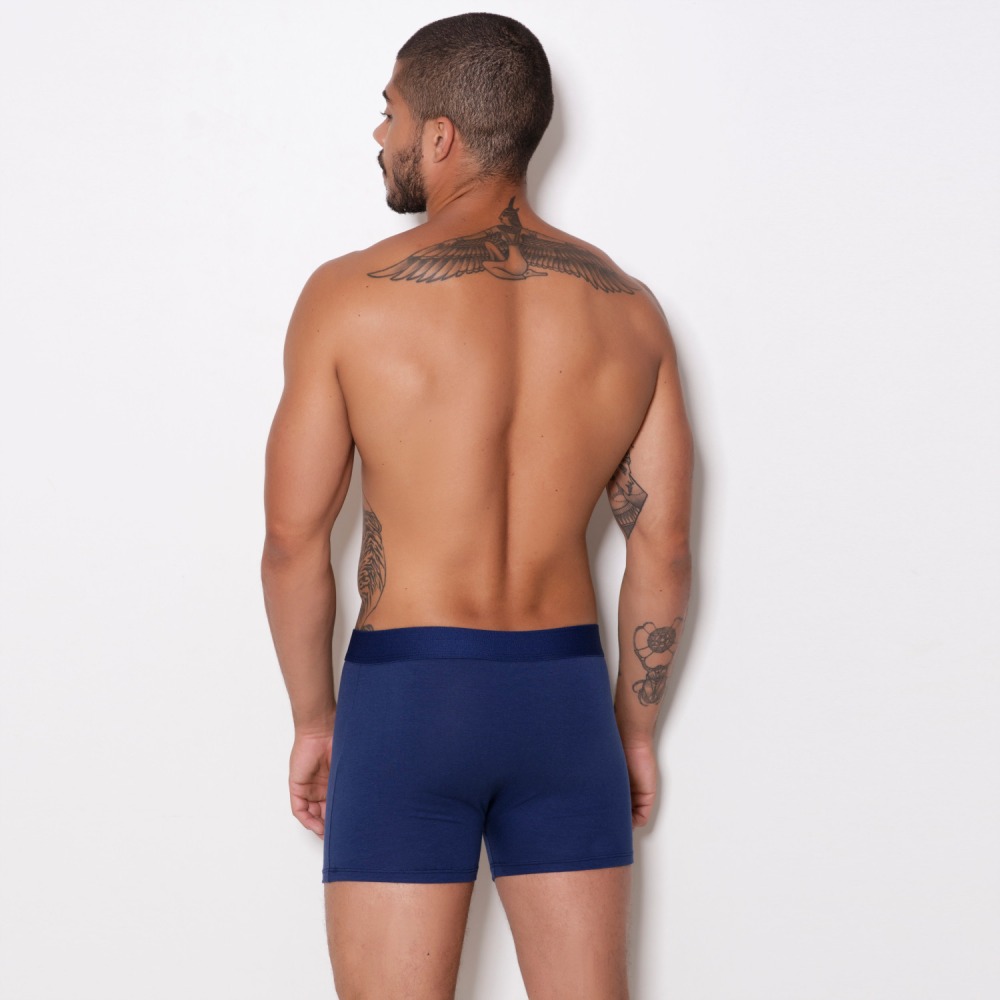 Cueca Boxer Adulto em Algodo Penteado (Cotton Penteado)