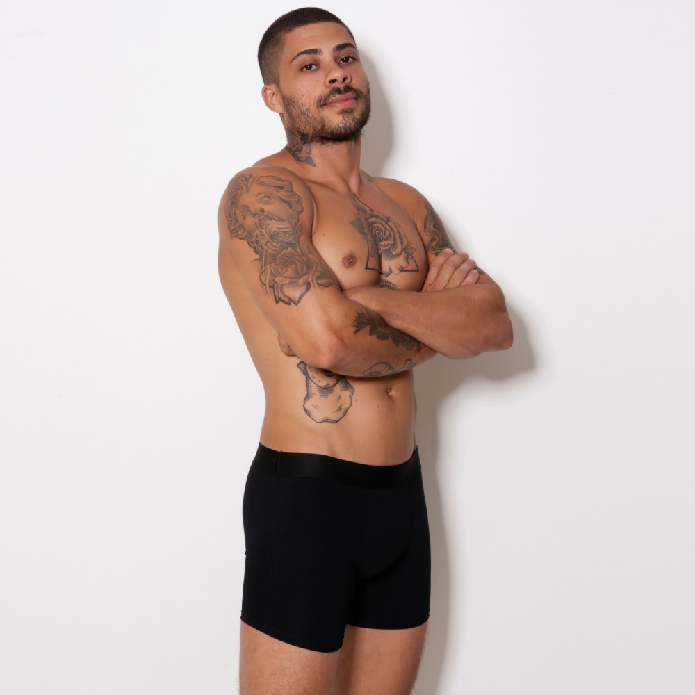 Cueca Boxer Adulto em Algodo Penteado (Cotton Penteado)