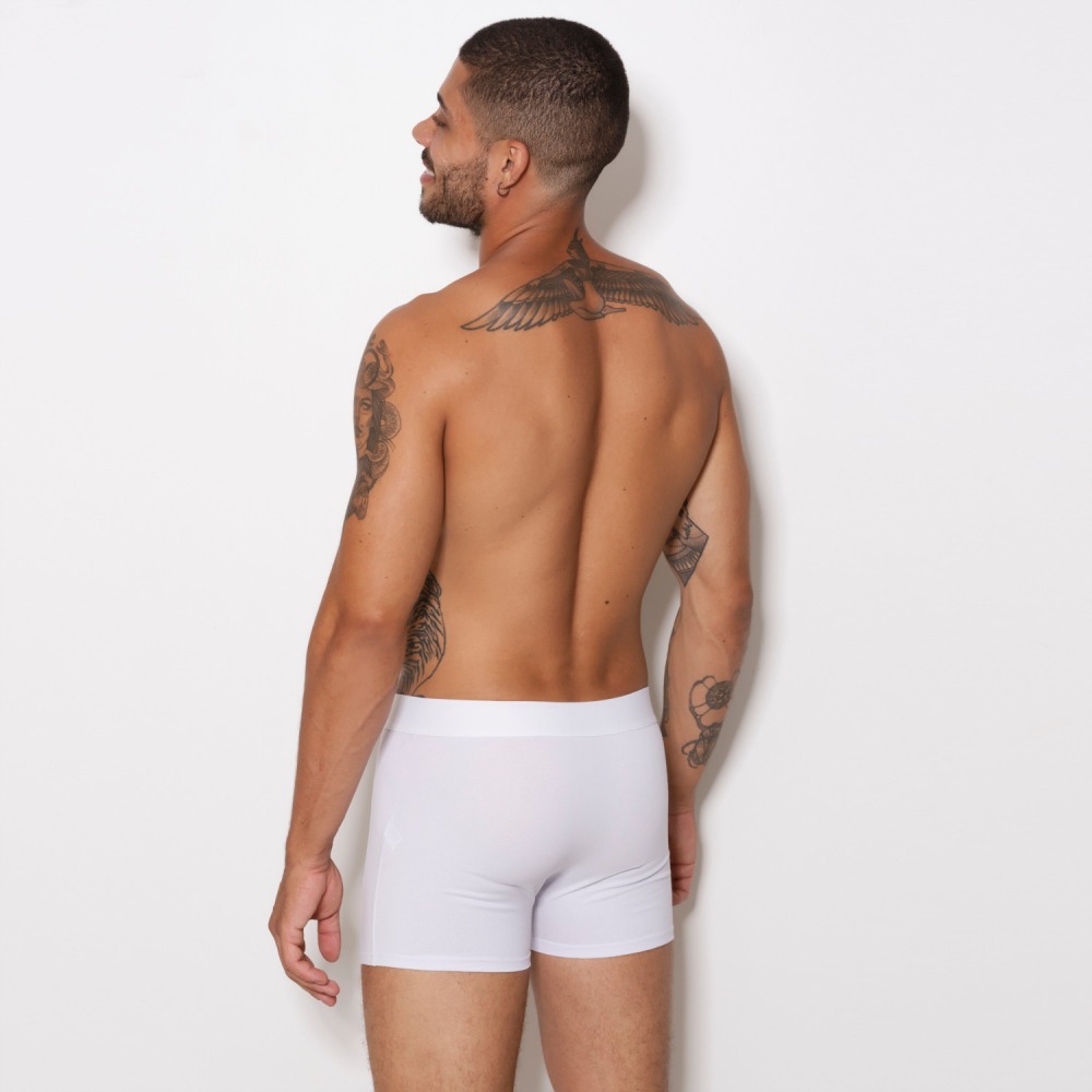Cueca Boxer Adulto em Algodo Penteado (Cotton Penteado)