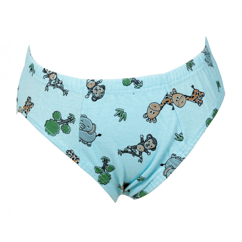 Cueca Slip Infantil em Cotton Estampado