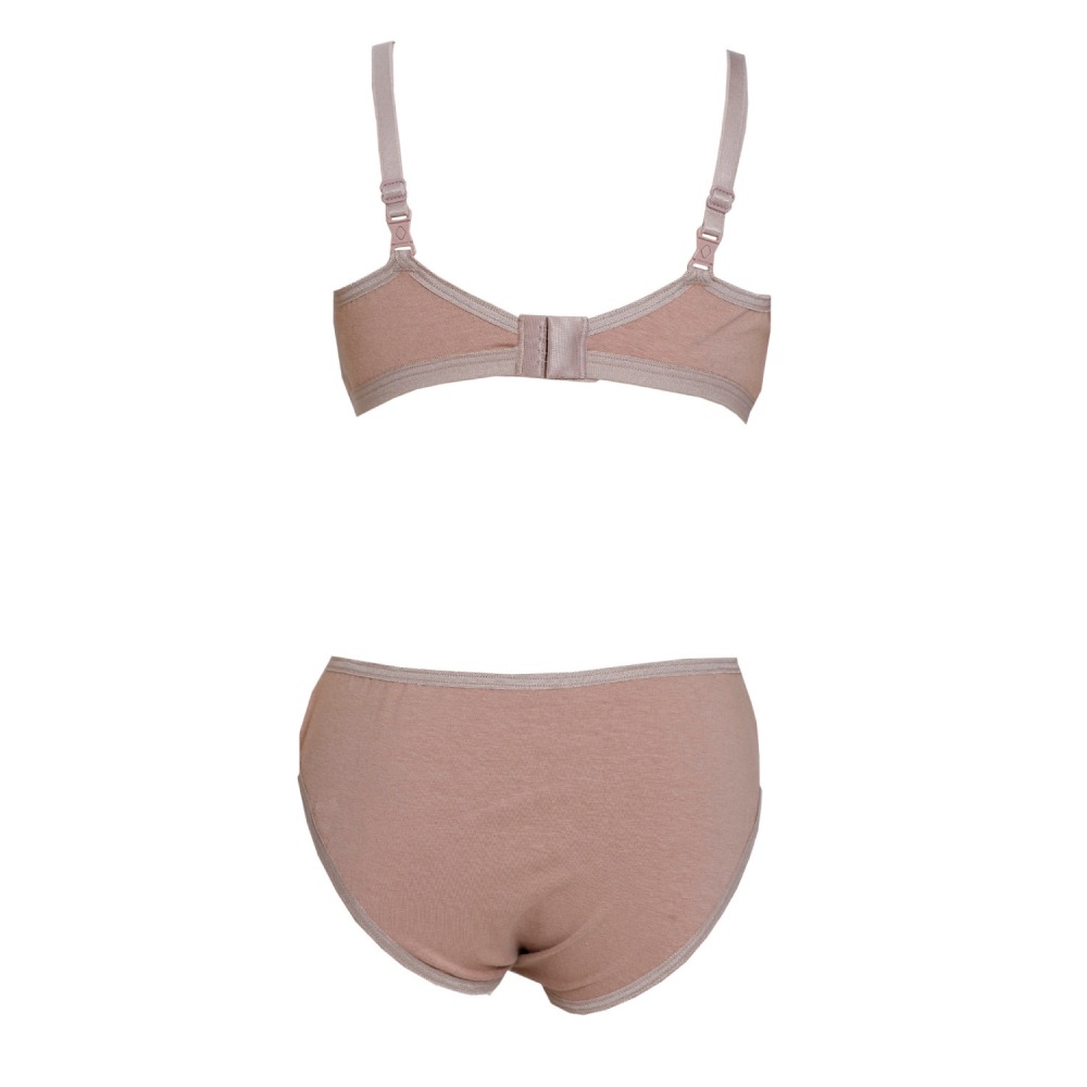 Conjunto Premium Menina Moa 100% Algodo com Bojo Removvel e Alas de Encaixe