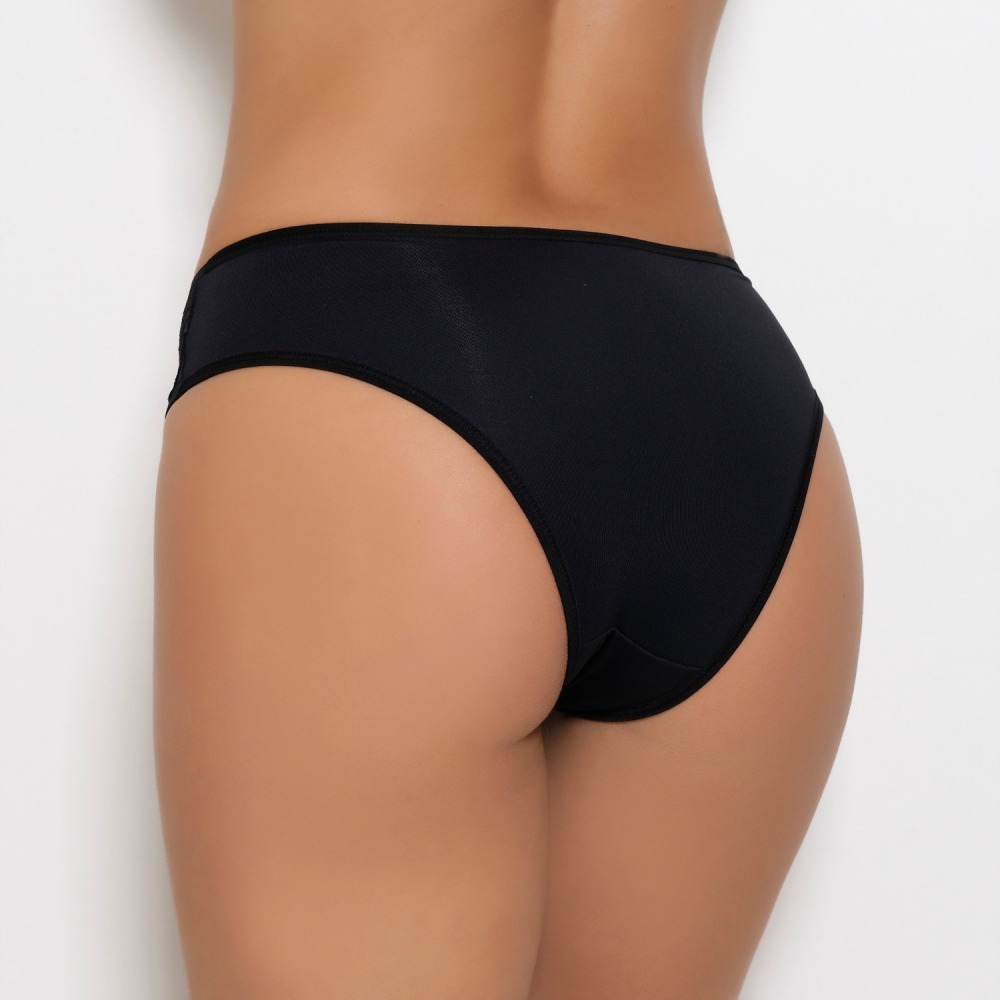 Calcinha Biquni Microfibra e Renda