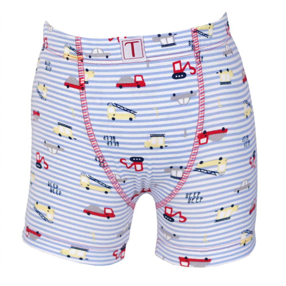 Kit Cueca Boxer Infantil 