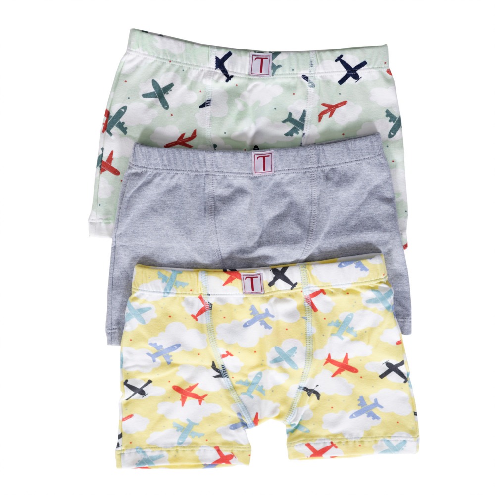 Kit Cueca Boxer Infantil 