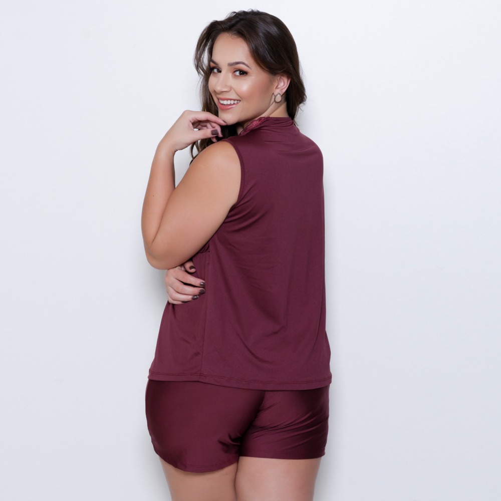Short Doll Dona Plus Size 
