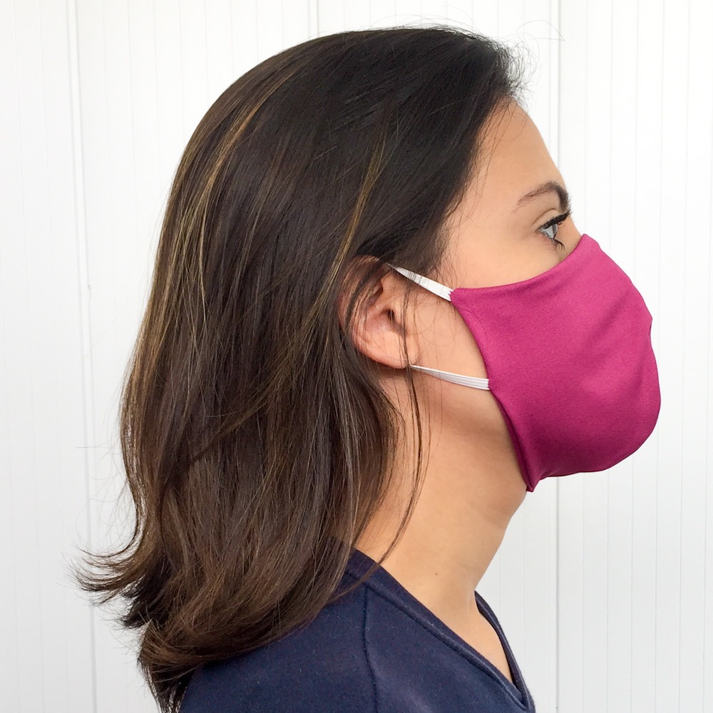 Kit com 5 Mscaras Camada Dupla Elstico Orelha