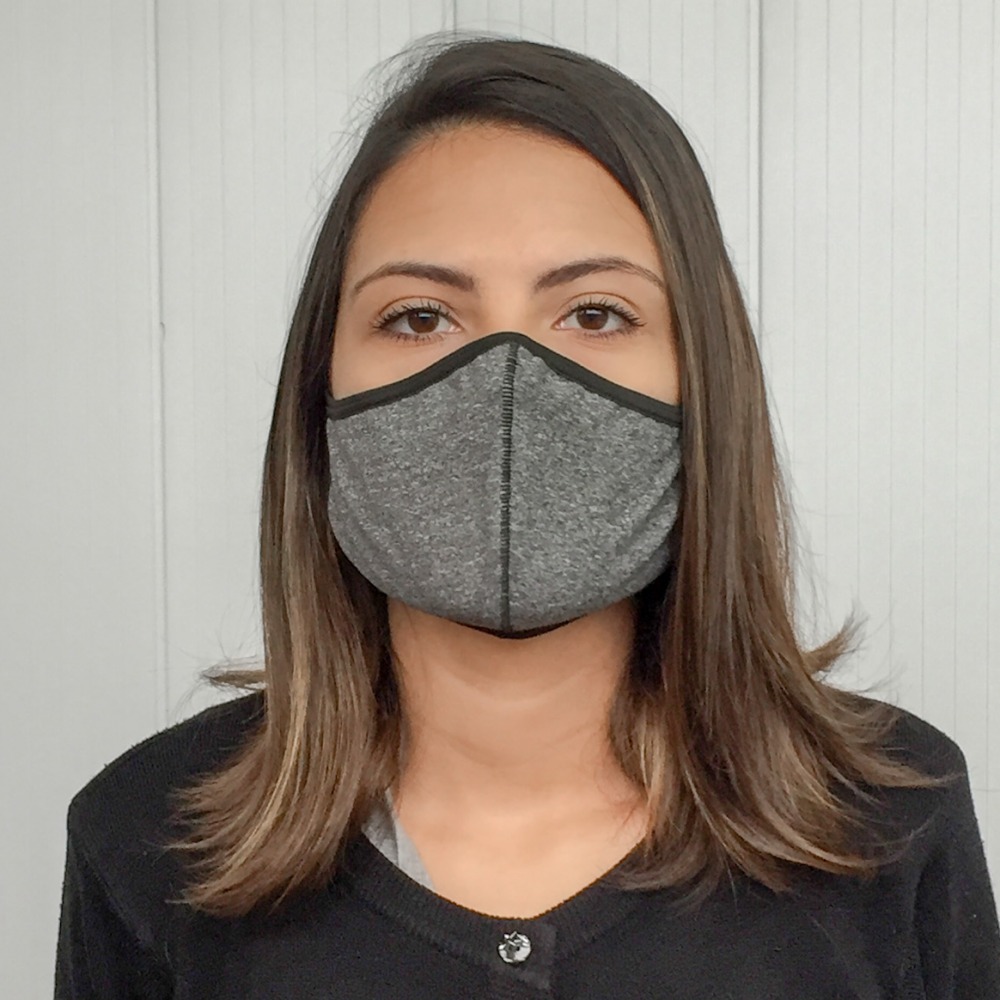 Kit com 5 Mscaras Suplex Camada Dupla com Forro 100% Algodo