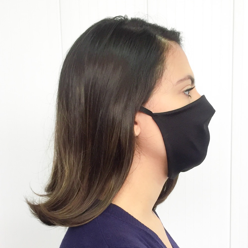 Kit com 5 Mscaras Camada Dupla em Microfibra Poliamida