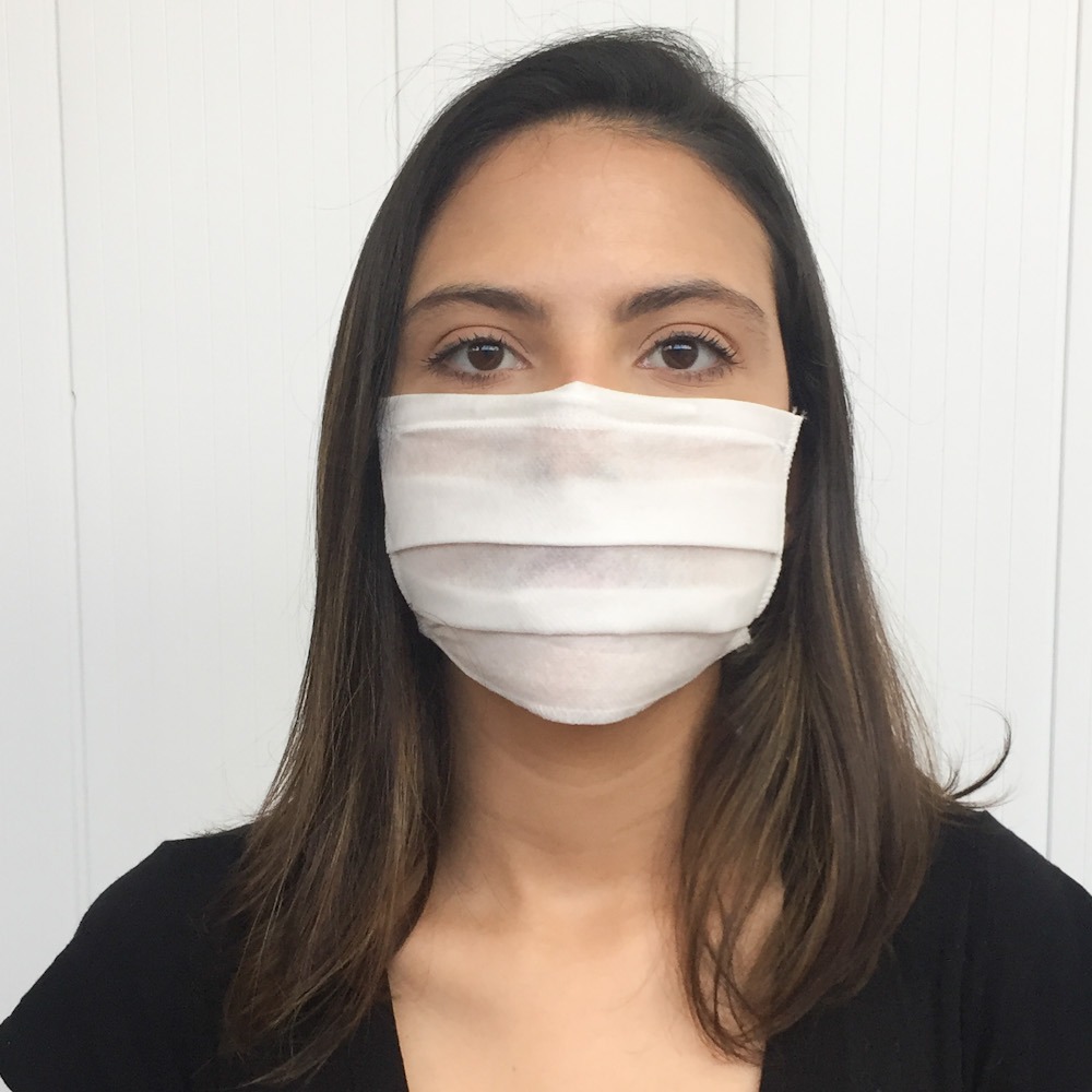 Kit com 50 Mscaras de TNT Dupla - Descartvel (2000)