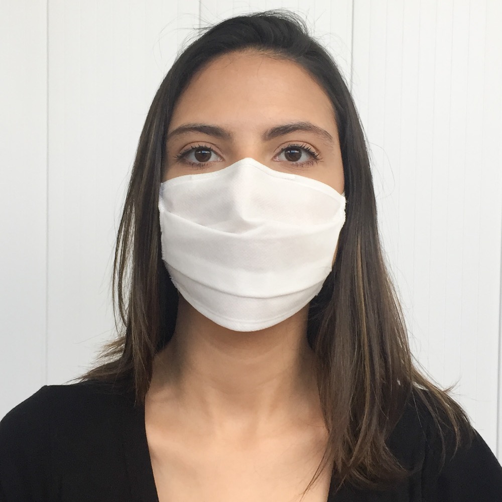 Kit com 50 Mscaras de TNT Tripla - Descartvel (3000)