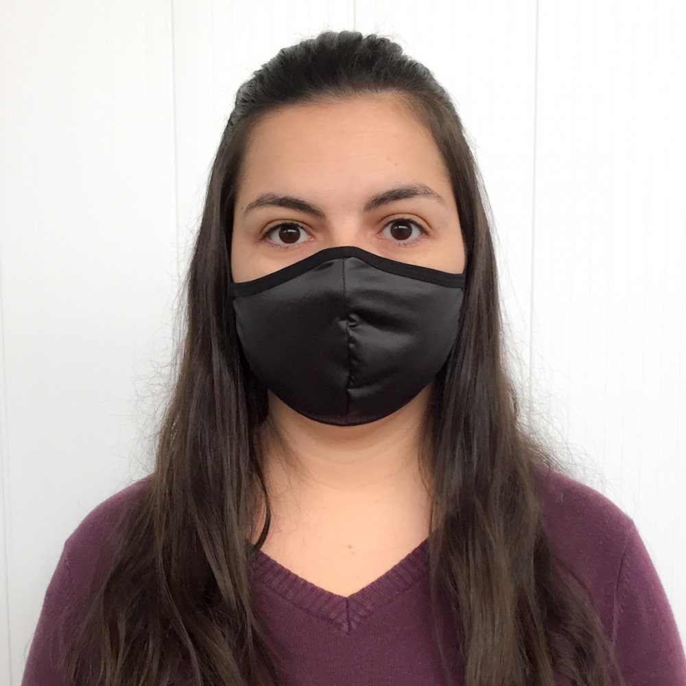 Kit com 2 Mscaras Camada Dupla Tecido Brilhoso