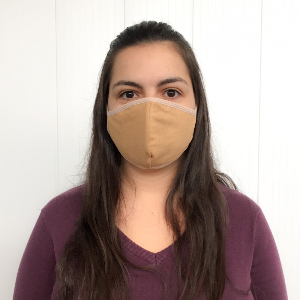 Kit com 3 Mscaras Camada Dupla Tecido Camura