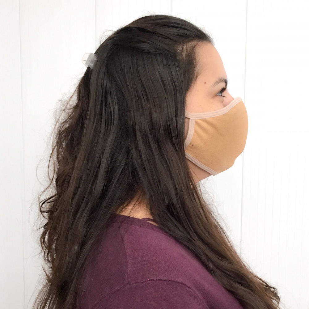 Kit com 3 Mscaras Camada Dupla Tecido Camura