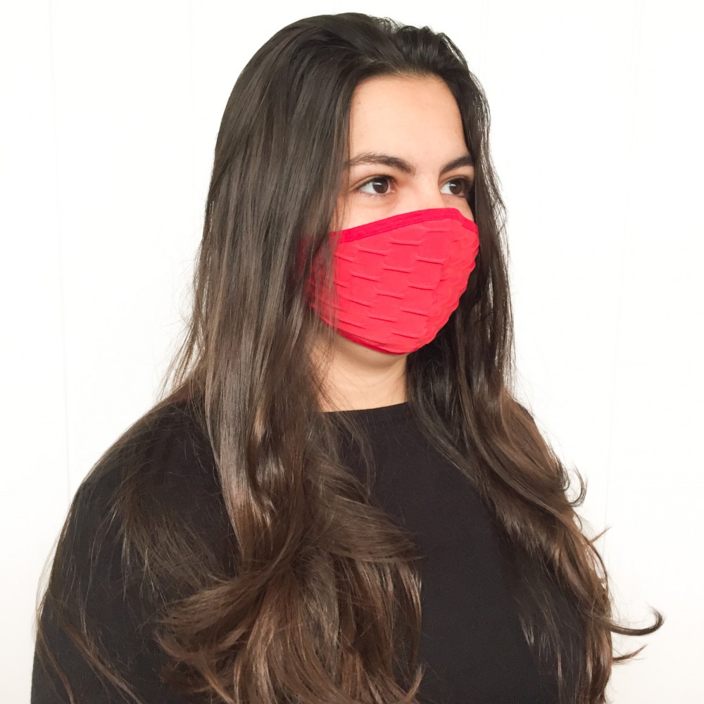 Kit com 4 Mscaras em Tecido De Microfibra com Camada Dupla