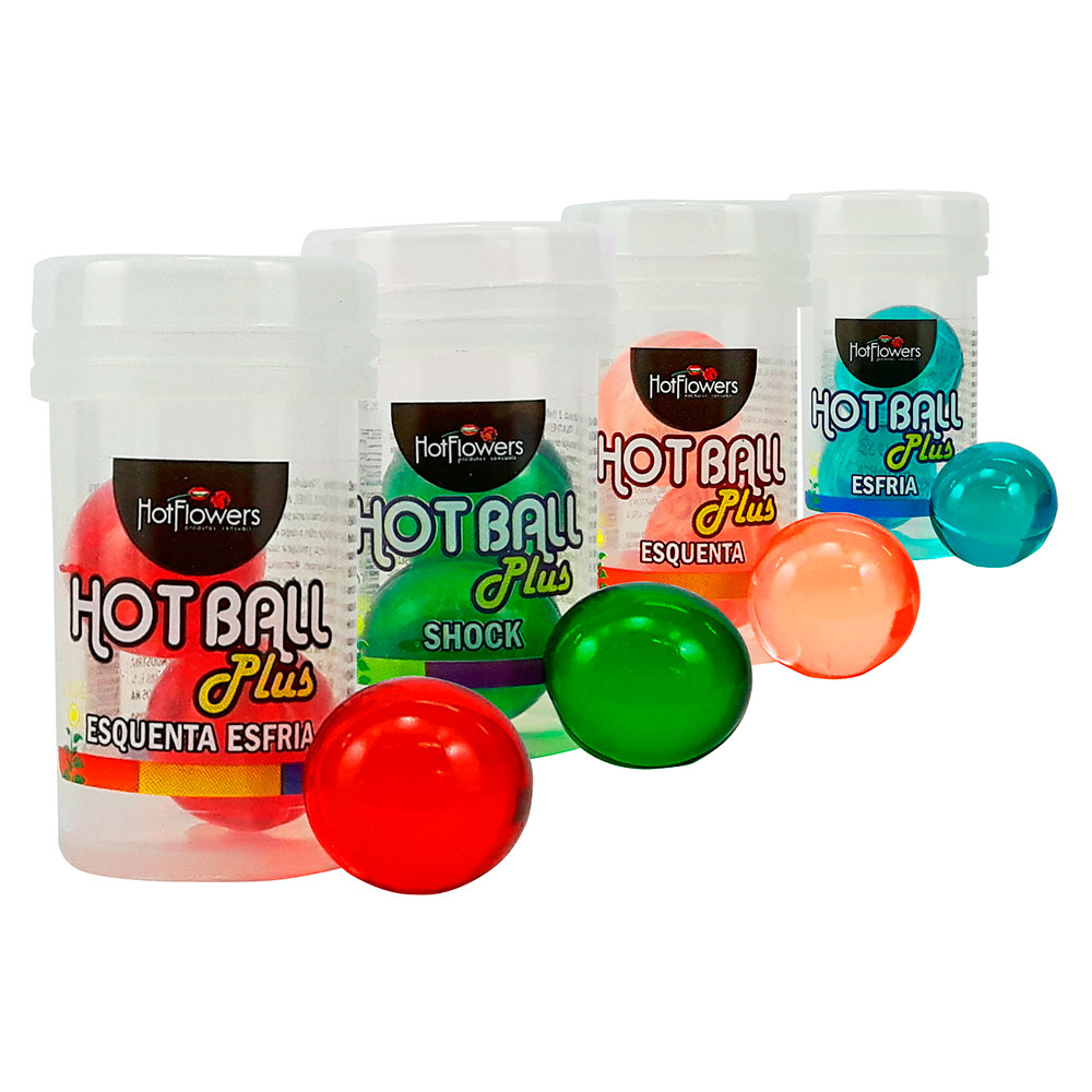 Hot Ball Plus Esquenta Esfria 2 unidades Lingerie BR