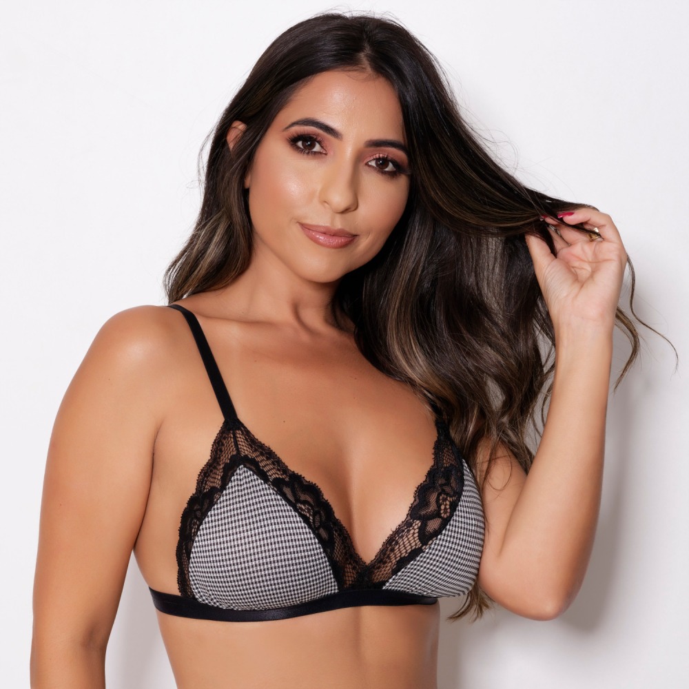 Suti Xadrez com Renda