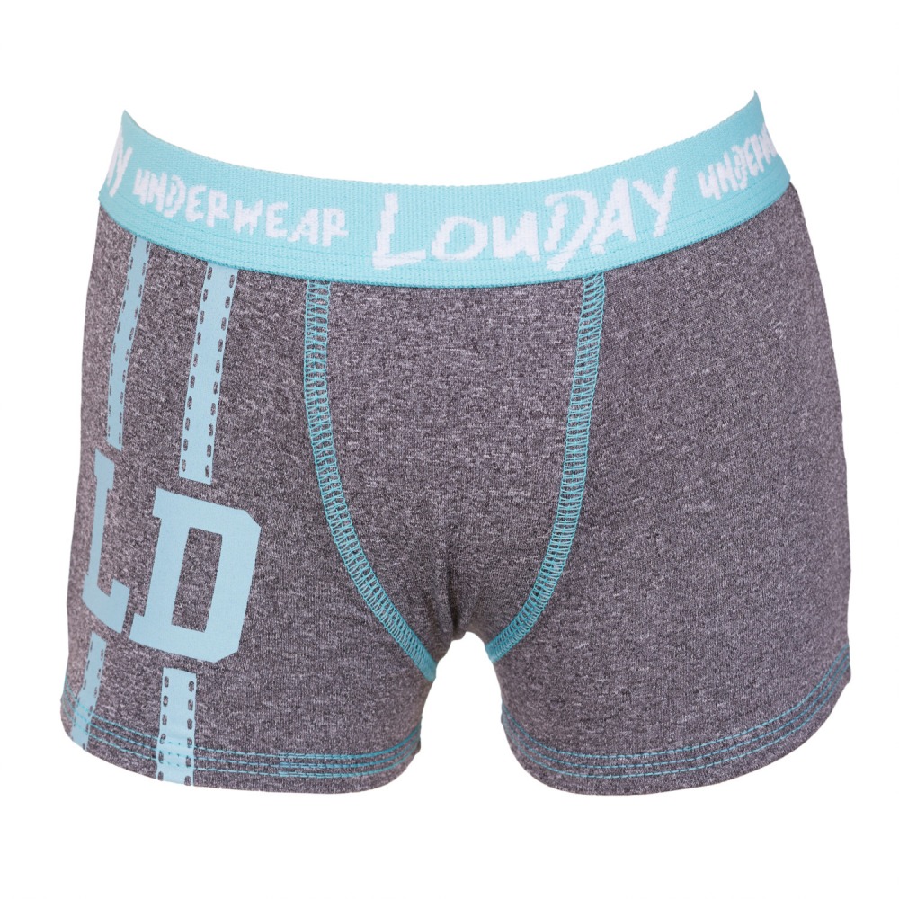 Cueca Boxer Infantil Mescla Estampa LD