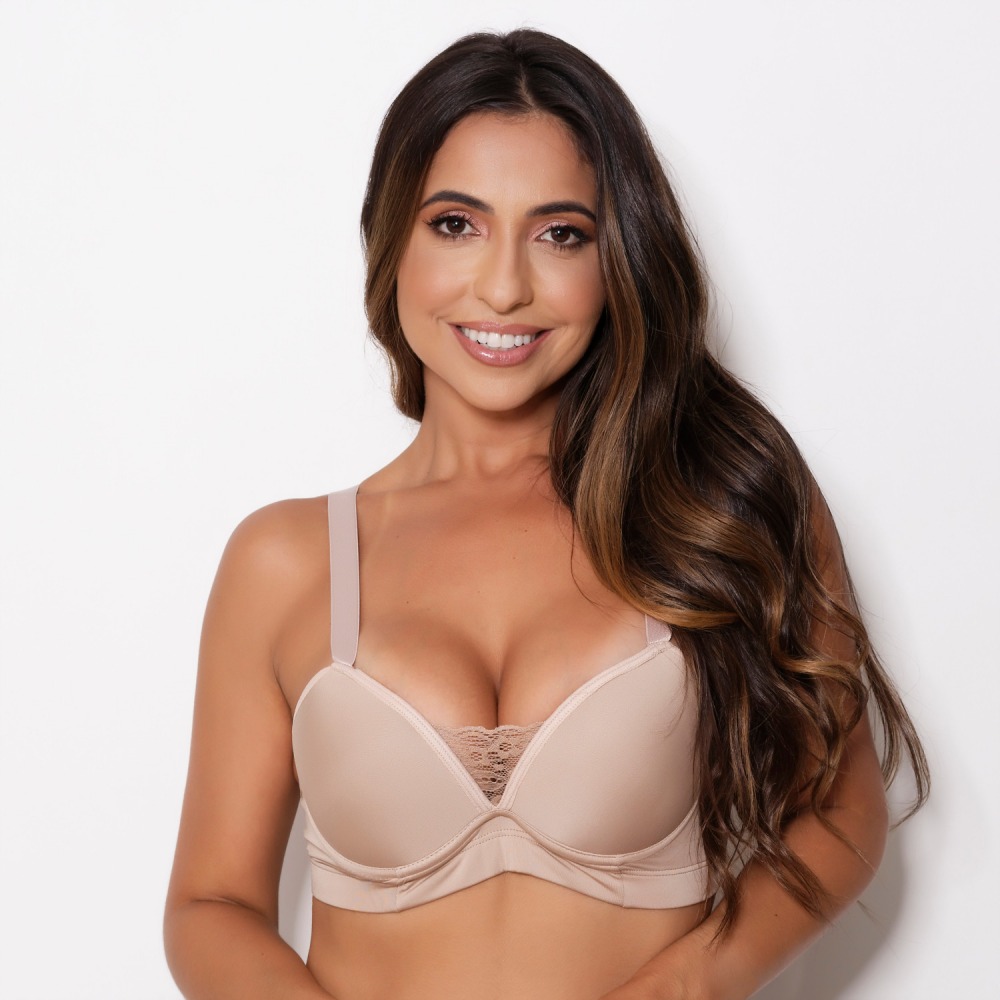 Suti Ala e Pala Reforada com Tapa Decote em Renda