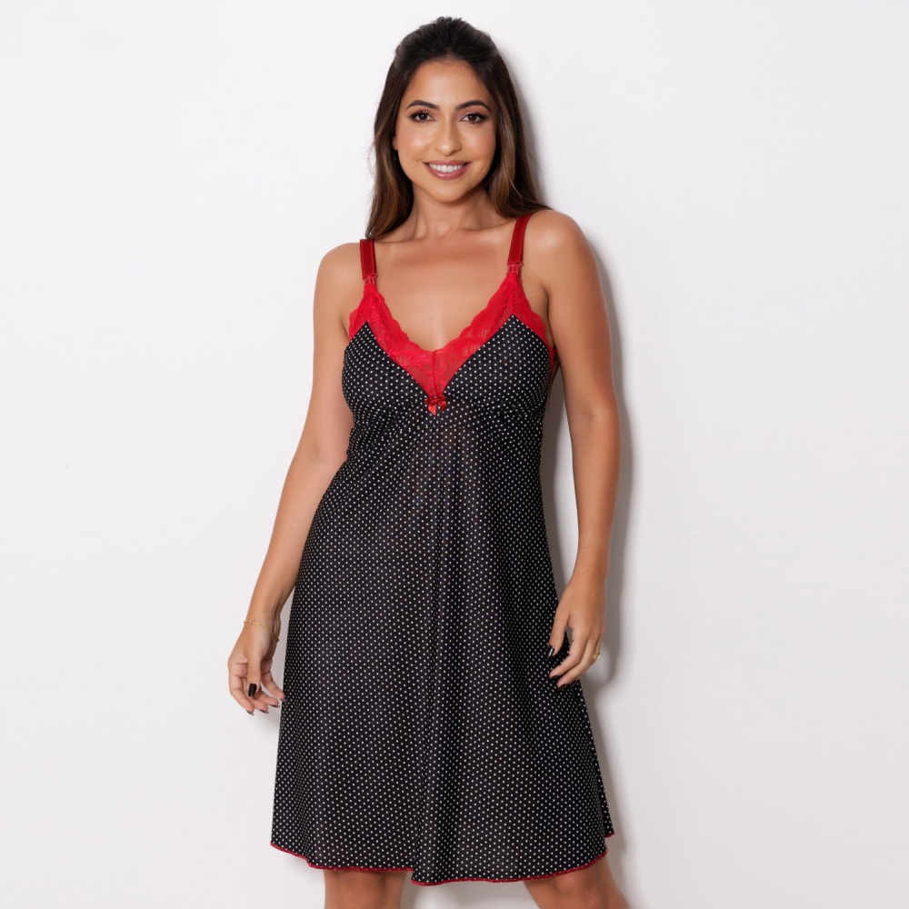 Camisola Amamentao Estampada 